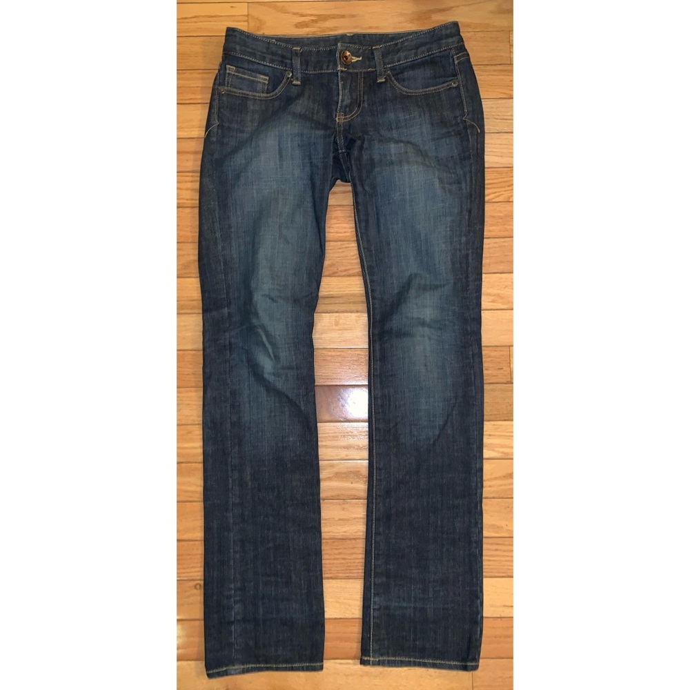 X2 Quality Denim Straight Leg Blue Jeans 0
